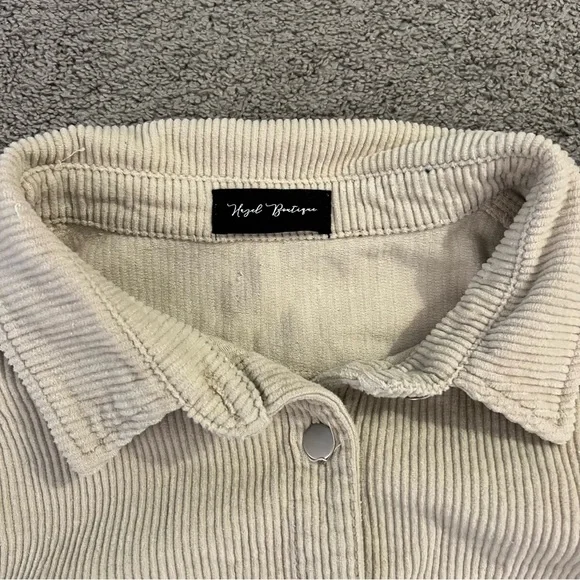 Hazel Boutique Corduroy Jacket - Picture 2 of 4